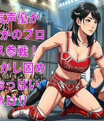 d_769293｜人気声優がまさかのプロレス参戦！恥ずかし固めに、おっぱいポロリ｜CMNFリアリズム